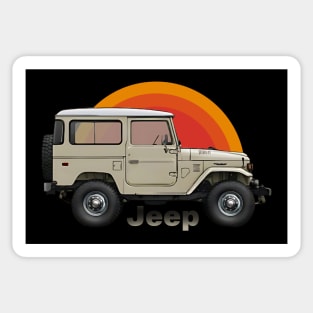 Jeep Car Retro Sticker